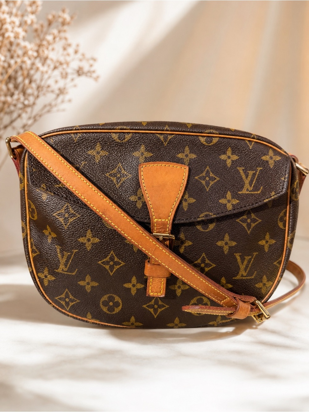 Louis Vuitton Vintage Jeune Fille MM Monogram Crossbody Bag TH8905
